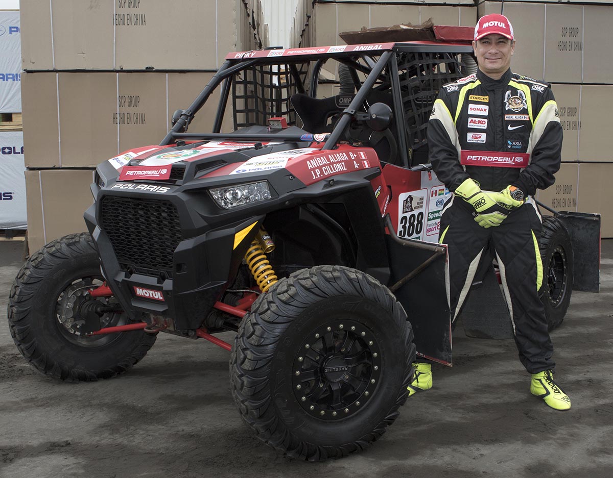  Aníbal Aliaga  Juan Pedro Cillóniz,  Héroes del Dakar”,  UTV’S, Aníbal Aliaga Polaris RZR 1000 XP   Juan Pedro ‘Pinky’ Cilloniz  Polaris junto al team Xtreme+.