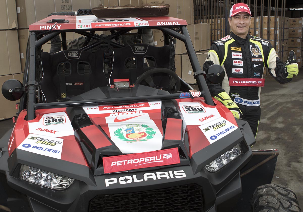  Aníbal Aliaga  Juan Pedro Cillóniz,  Héroes del Dakar”,  UTV’S, Aníbal Aliaga Polaris RZR 1000 XP   Juan Pedro ‘Pinky’ Cilloniz  Polaris junto al team Xtreme+.