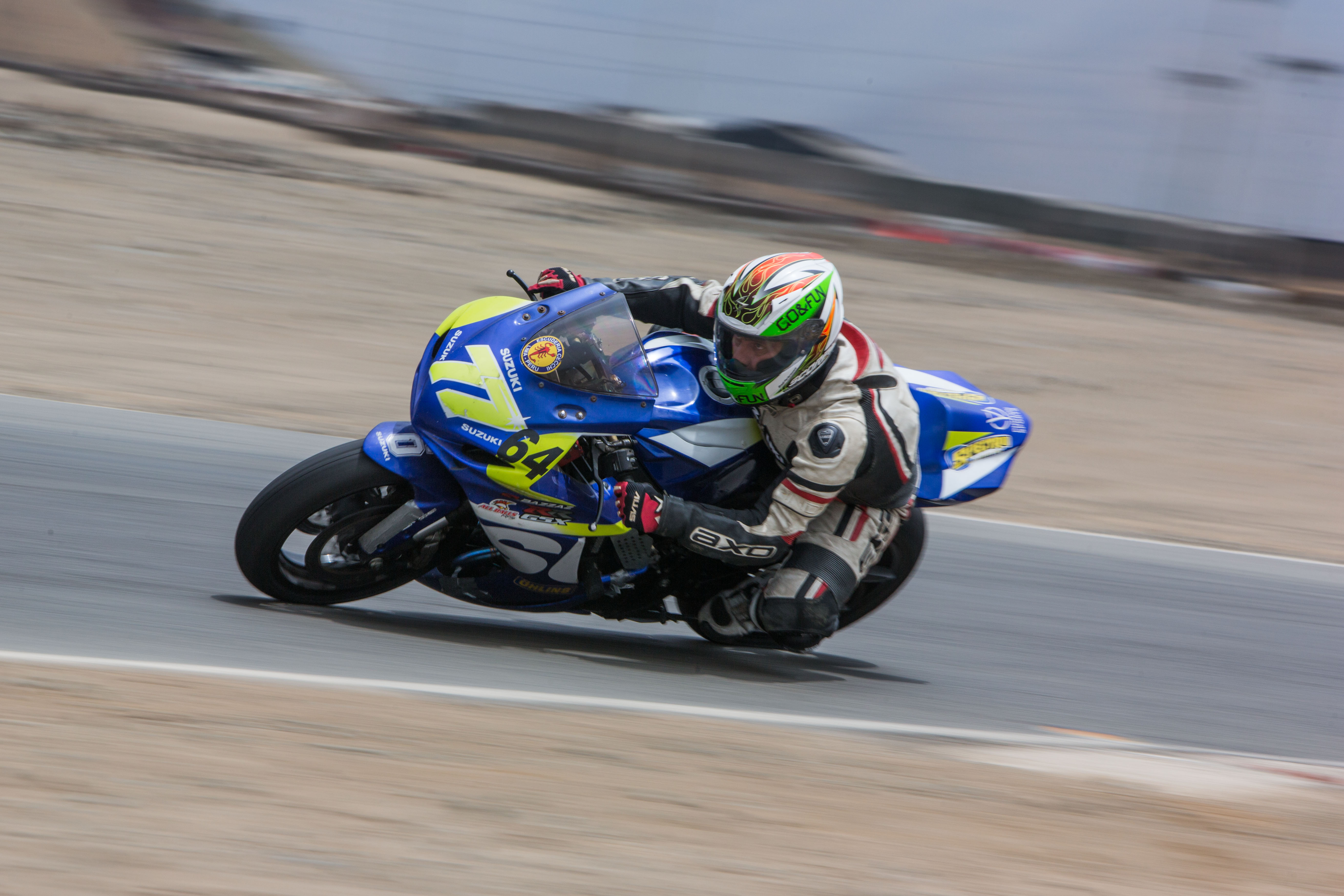 Dino Cecchi- Campeón Nacional- Team Suzuki 