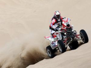 Alexis Hernández finalizó segundo en la etapa 3 y trepó al 4° puesto en su categoría en el Dakar 2018