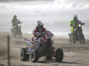 Alexis Hernández alcanzó el Top 3 en cuatrimotos tras la cuarta etapa del Dakar 2018