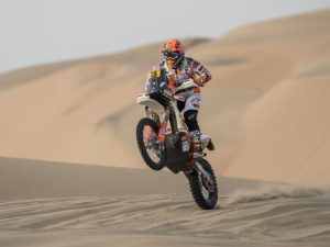 Gran actuación de Laia Sanz en la tercera etapa del Dakar