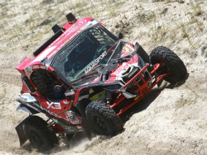 Juan Carlos Uribe y el Team Can-Am Perú obtuvieron el 2do lugar de la décima etapa del Dakar 2018