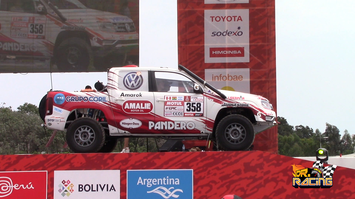 Los Ferrand en el Dakar