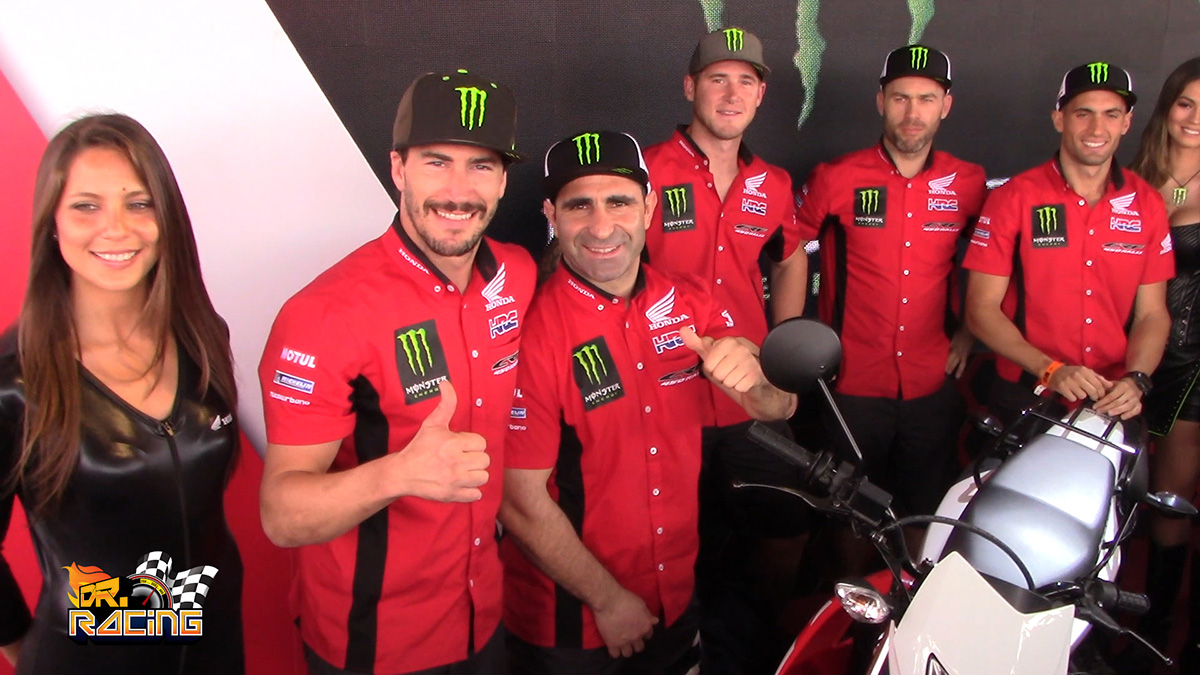 TEAM HONDA HRC PREPARADO PARA EL DAKAR 2018 Joan Barreda, Ricky Brabec, Michael Metge, Kevin Benavides y José Ignacio Cornejo