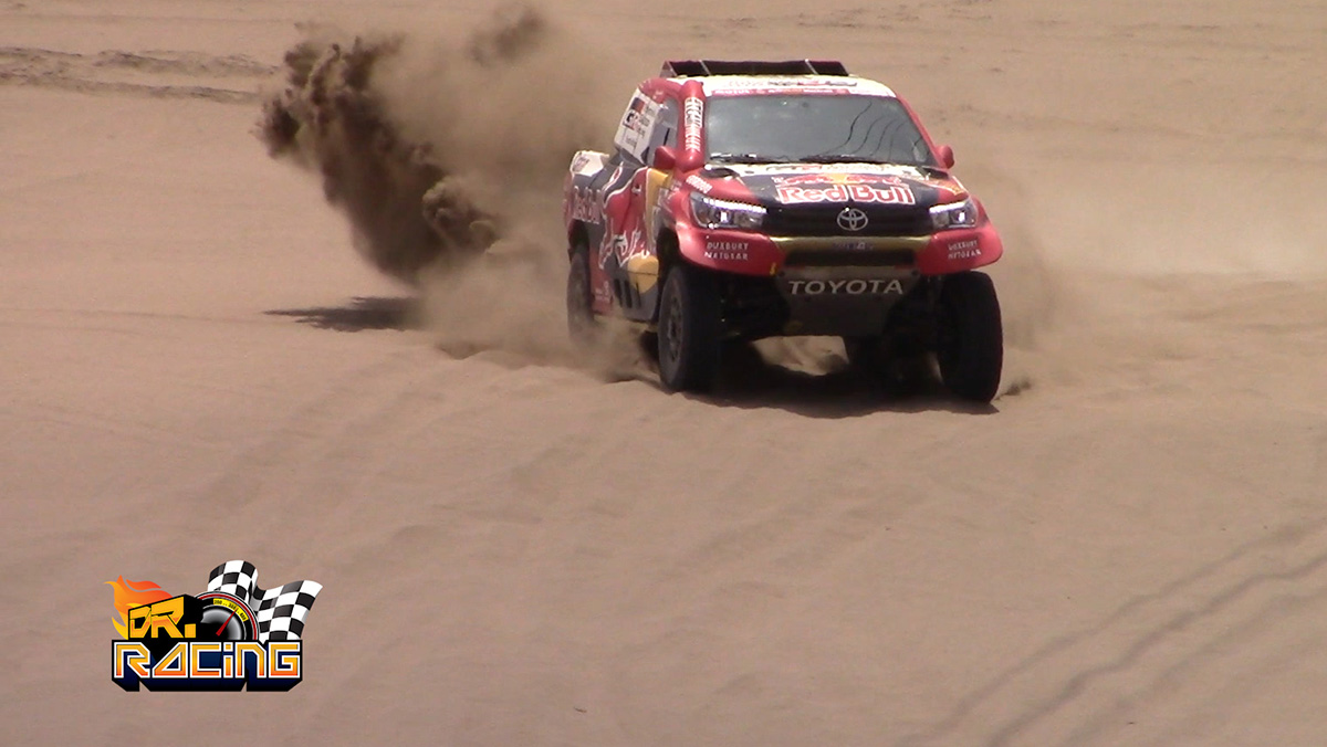 Giniel de Villiers, Nasser Al Attiyah y Bernhard Ten Brinke Toyota Gazoo Racing dakar 2018 Rally Dakar 2018,