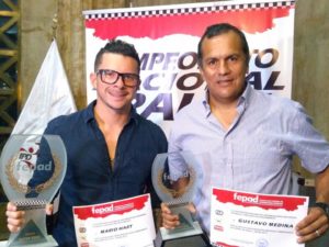 Mario Hart y Gustavo Medina reciben títulos de Campeones Nacionales de Rally 2017