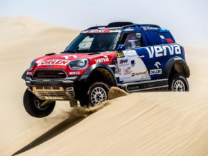 MINI obtiene victoria en el Qatar Cross Country Rally 2018