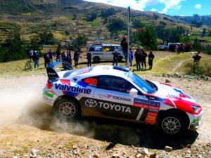 Lucho Alayza penta campeón Nacional de Rally