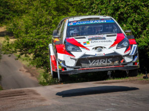 Toyota Yaris WRC,  auto vencedor del Rally de Alemania