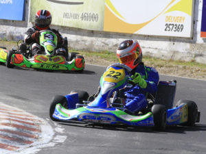 Mateo Delgado sube al podio en el  IAME Series Pre Nacional de Kartismo