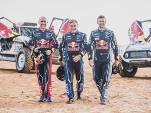 El equipo Red Bull Desert Wings Dakar 2019