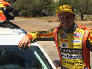 Mario Hart estuvo entrenamientos oficiales del Rally Chile