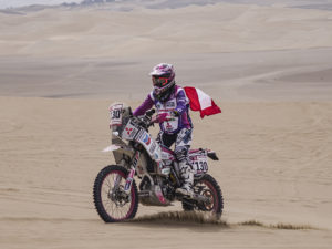 Gianna Velarde: “ Este Dakar ha sido el inicio, volveré más fuerte ”