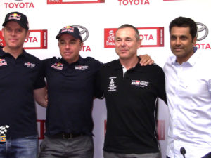 Toyota presentó al ganador absoluto del Dakar 2019 en la categoría autos