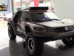 SsangYong disputará el Dakar 2019 con Óscar Fuertes y Diego Vallejo en el Nuevo Rextron DKR