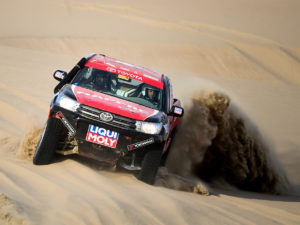 Diego Weber se ubica en el 2do lugar de la categoría T1.S del Dakar 2019 tras superar la segunda etapa hasta Marcona