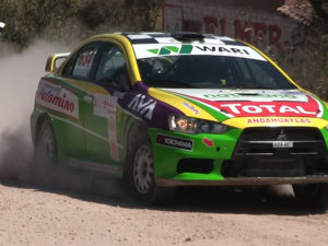 Richard Palomino clasificó para la final del Campeonato Nacional de Rally