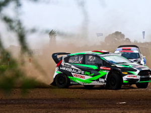 Nicolás Fuchs completó la doble fecha del Campeonato Sudamericano y Argentino CARX Rallycross