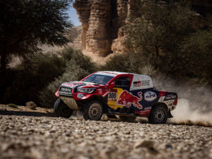 Los líderes sienten el calor durante la sofocante novena etapa del Rally Dakar 2020