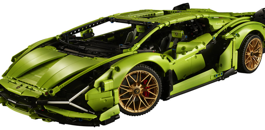 LEGO® devela un nuevo Relámpago : El Lamborghini Sián FKP 37 de LEGO®  Technic™