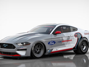 Ford Performance presenta el Mustang Cobra Jet 1400, primer prototipo dragster totalmente eléctrico de fábrica de Ford