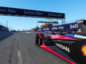 Nissan e.dams en una carrera virtual de Fórmula E llena de acción para apoyar a UNICEF