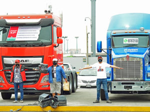 Motored y Grupo Kio se unen por el día del Camionero