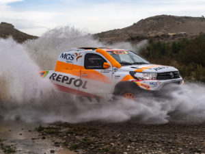 Isidre Esteve estrenará su Toyota Hilux Overdrive en Andalucía