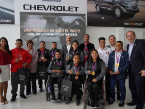 Chevrolet y MileniumGroup premiados por campaña con Paratletas peruanos