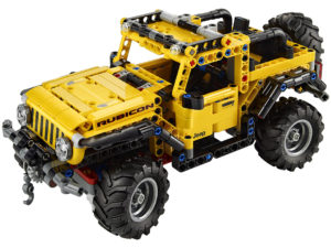 Haz de todo el mundo tu area de juegos con el nuevo Lego Technic Jeep Wrangler