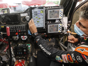 Así es el roadbook electrónico del Dakar 2021