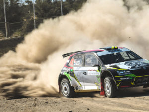 Nicolás Fuchs dio el golpe para el Castro Yangali Team en el shakedown del Rally Mobil Chile