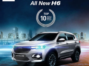 Haval All New H6 entra en el ranking de los 10 modelos de autos más vendidos en el mundo