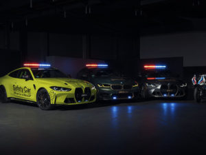 BMW M presenta una nueva y completa flota de vehículos de seguridad para MotoGP™ 2021