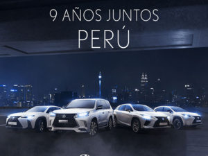 Lexus cumple nueve años innovando la categoría de autos de lujo en el Perú