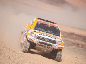 Isidre Esteve pone el punto de mira en las tres últimas etapas del Dakar