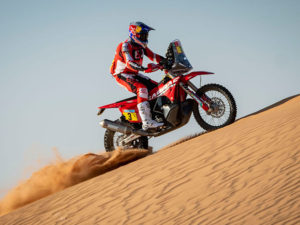 Sunderland recupera el liderato en motos cuando el Dakar entra en su etapa final.