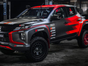 Team Mitsubishi Ralliart competirá con la pick up L200 en el Asia Cross Country Rally