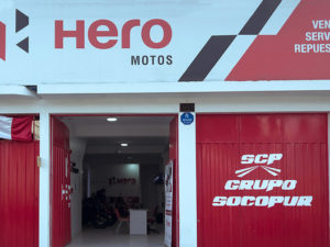 Hero presenta nuevo showroom y taller en los Olivos