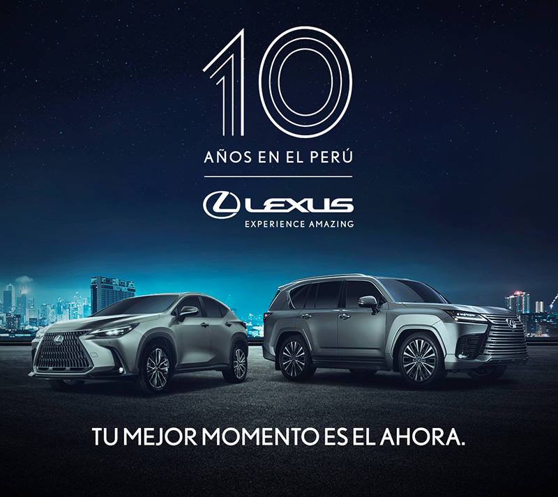 Lexus Perú cumple 10 años creando experiencias diferentes con sus