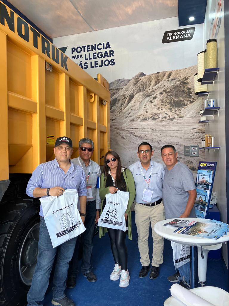 JCH Llantas participa en Perumin y se convierte en el representante de la marca de camiones Howo – Sinotruk en Perú