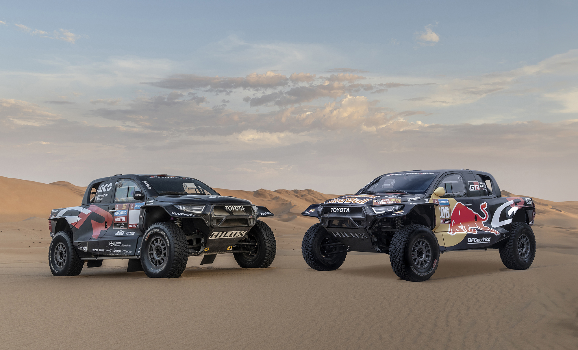 La Nueva Hilux fortalece a Toyota Gazoo Racing en la temporada 2024 del Dakar y W2RC