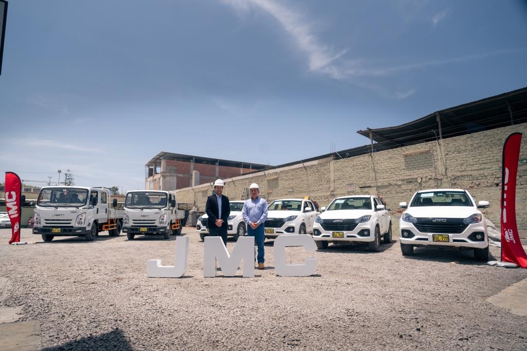 JMC entrega flota de vehículos a Concyssa