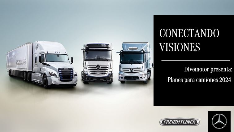 Divemotor destaca lo realizado en el 2023 y presenta sus planes para el 2024 con sus marcas de Camiones Mercedes-Benz y Freightliner en el Perú