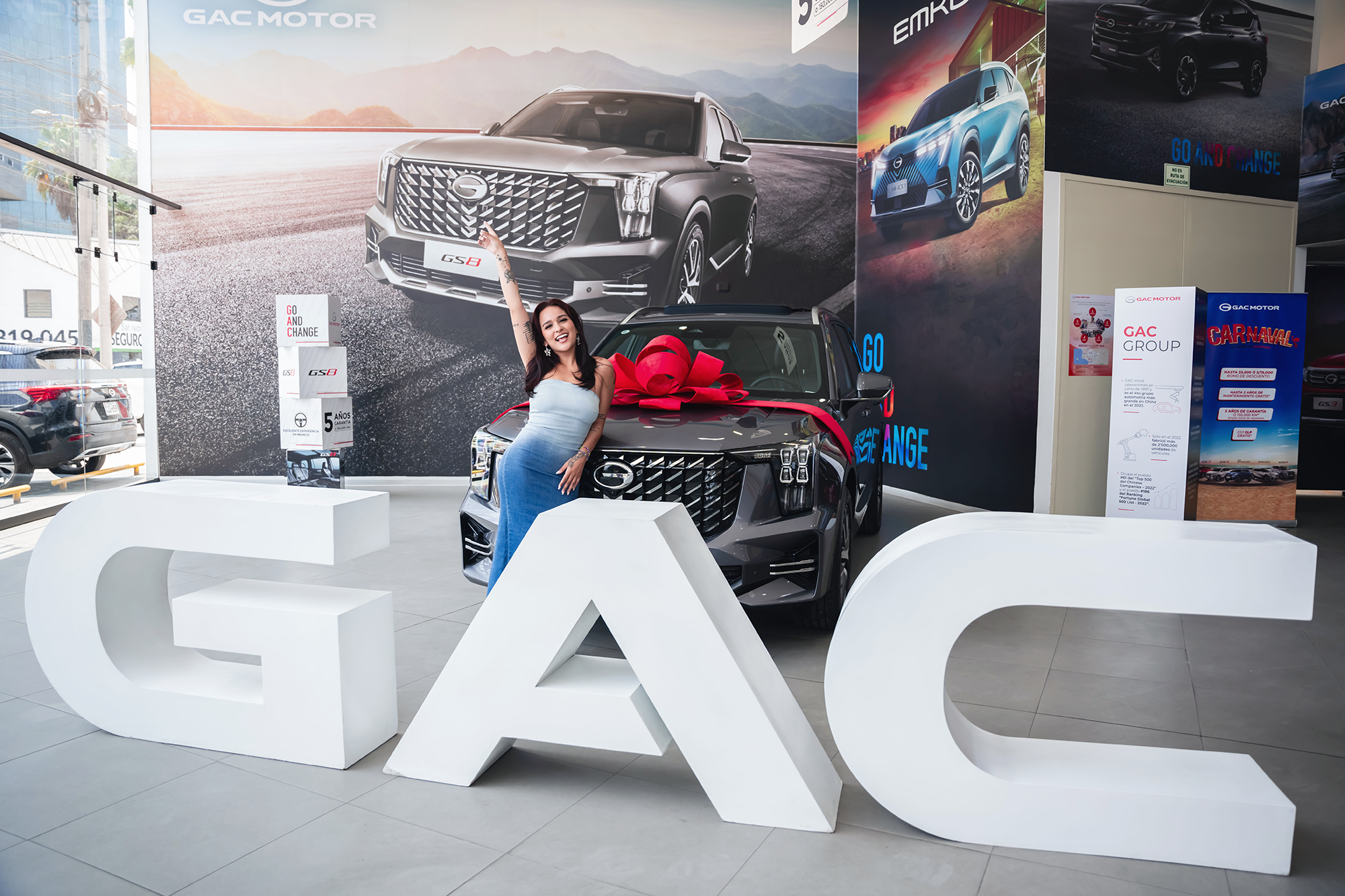 Daniela Darcourt nueva embajadora de GAC Motor