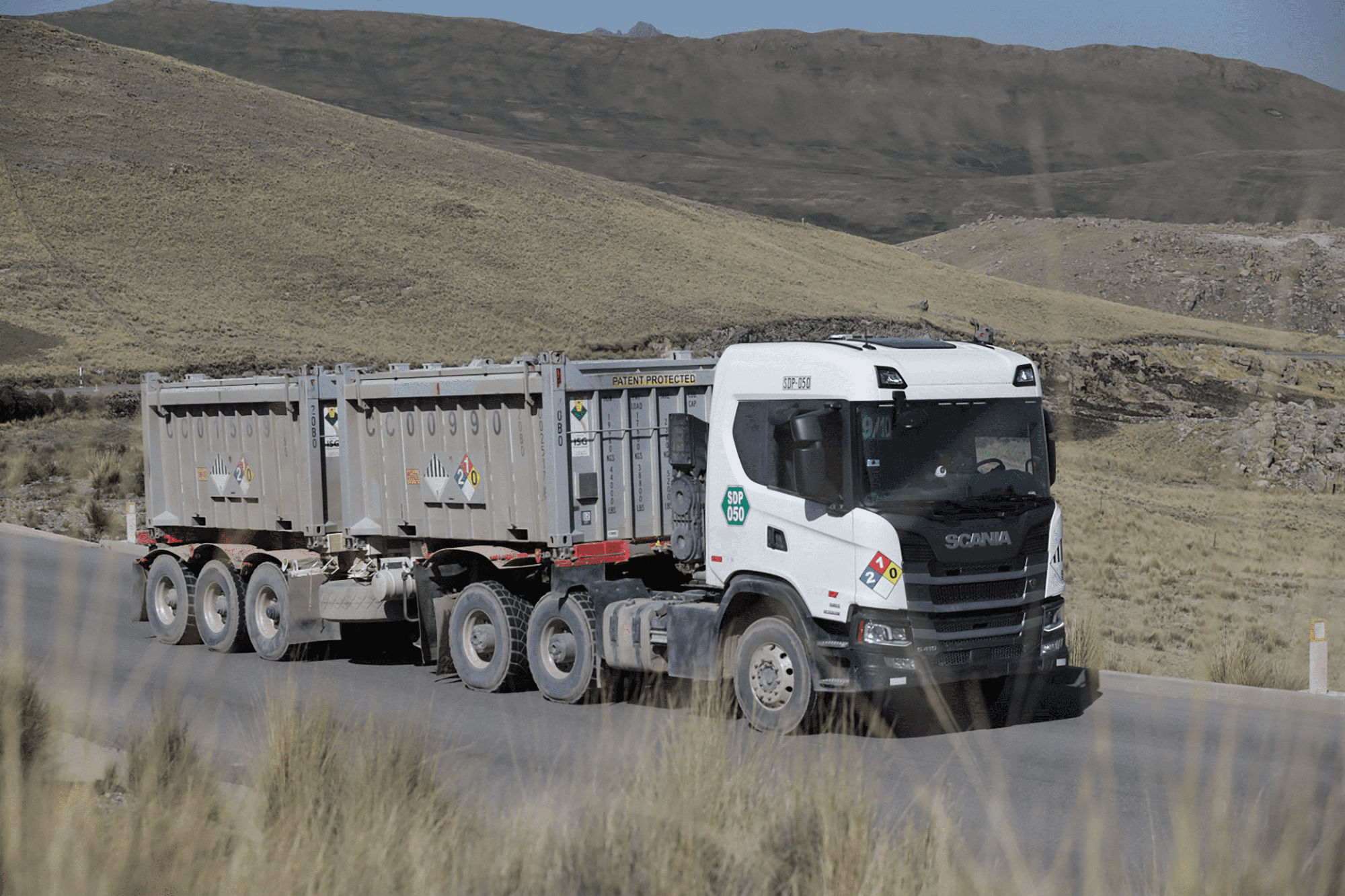 Scania Perú bate récord de unidades de transporte de concentrado en el corredor minero del Sur