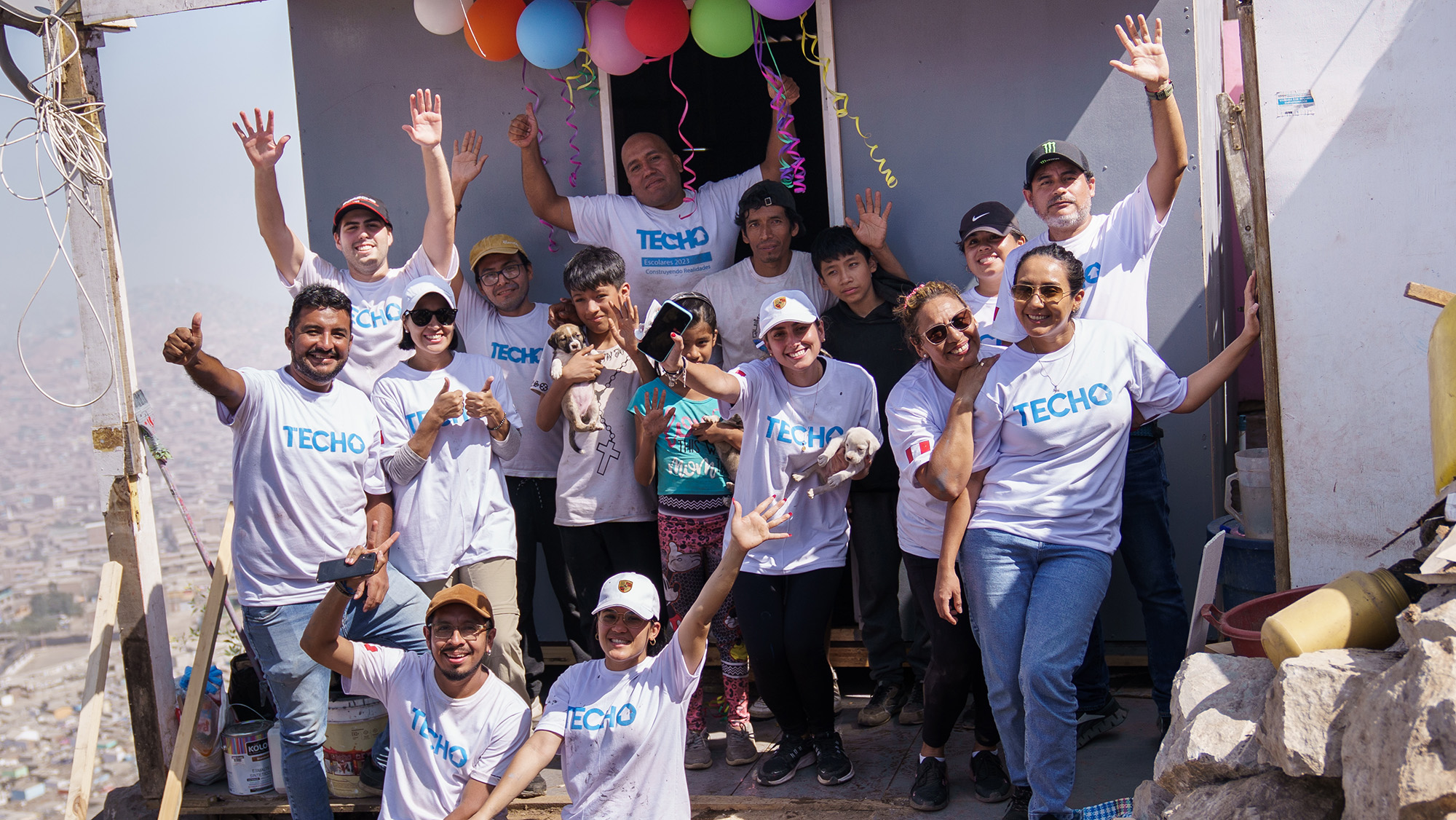 Porsche Perú y TECHO continúan mejorando la calidad de vida de más familias en situación vulnerable en San Juan de Miraflores