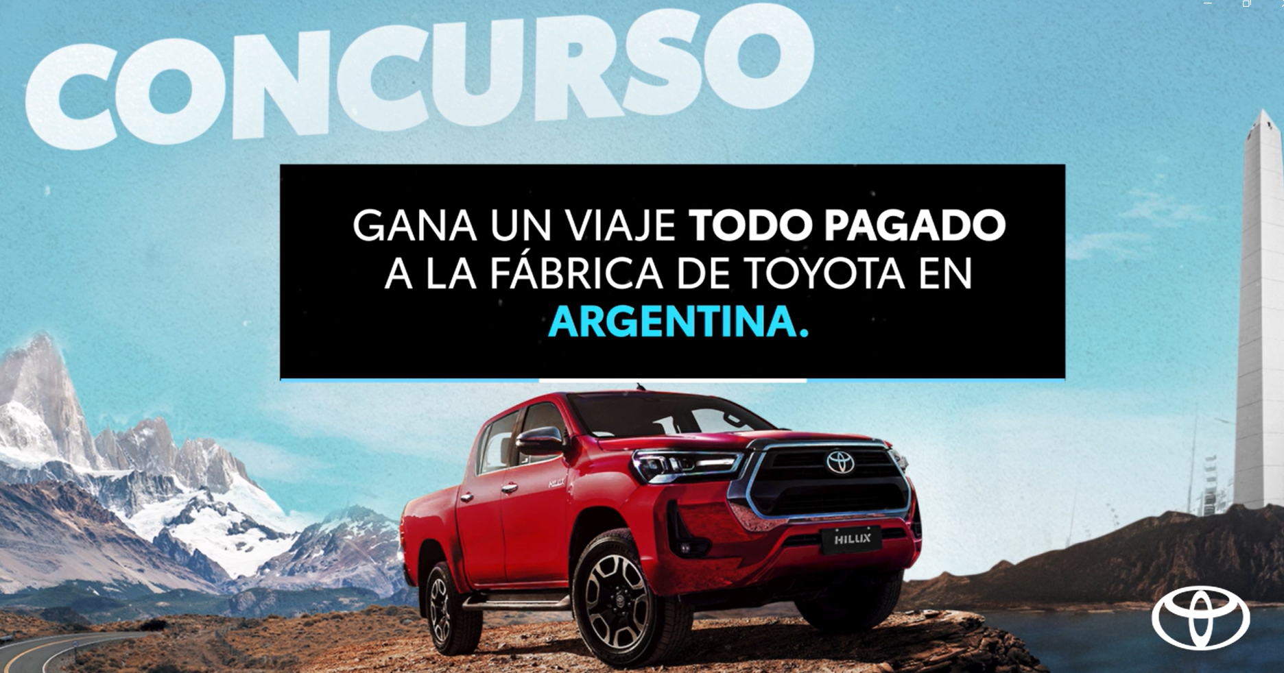 ¿Tienes una Hilux? Cuenta tu historia y gana un viaje a la planta de Toyota en Argentina