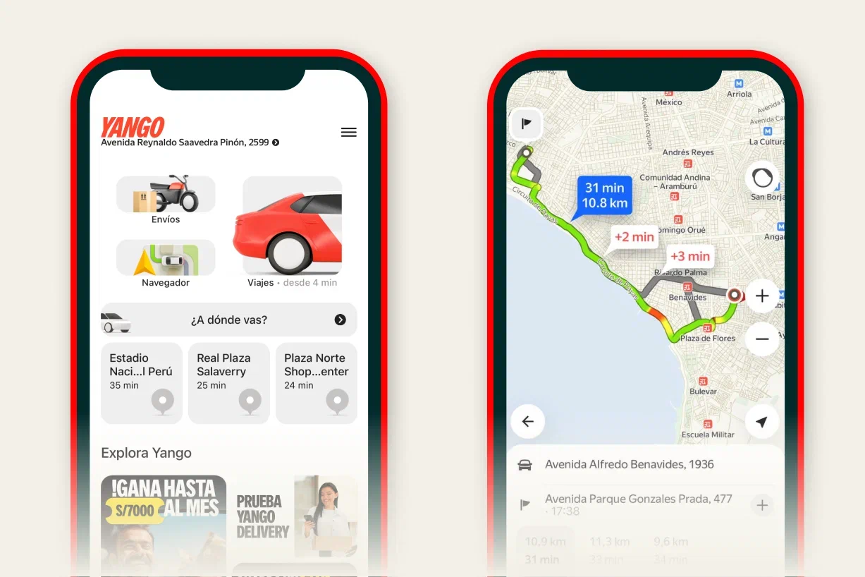 Yango lanza Navegador en Perú y Latam para mejorar la experiencia de movilidad urbana